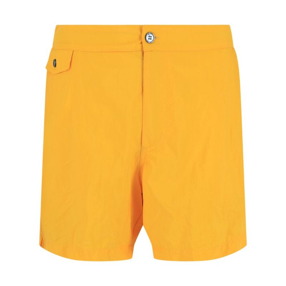 Slowear Incotex Mare Swim Trunks Yellow Mens